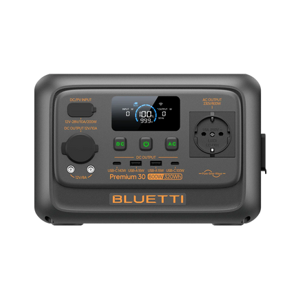 BLUETTI Premium 30 V2 Tragbare Powerstation I 600W  320Wh