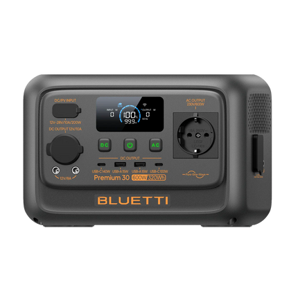 BLUETTI Premium 30 V2 Tragbare Powerstation I 600W  320Wh