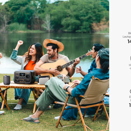 BLUETTI Premium 30 V2 Tragbare Powerstation I 600W  320Wh
